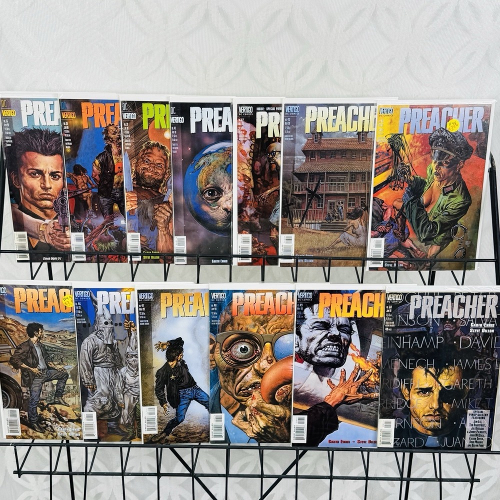 Preacher 36 38-40 42-50 Lot DC/Vertigo Jesse Custer Odin Quincannon